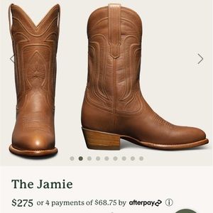 NWT Tecovas cowgirl boots “The Jamie”